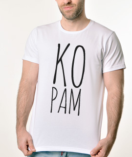 Muska Rules majica sa natpisom - Kopam - Proizvod