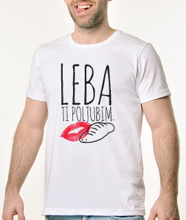 Muska Rules majica sa natpisom Leba ti poljubim- Proizvod