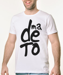 Muska Rules majica sa natpisom Ma De To - Proizvod