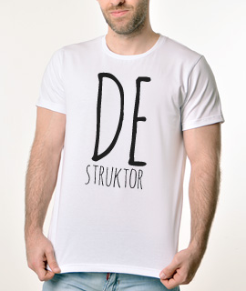 Rules muska majica sa natpisom Destruktor - Proizvod