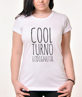 Zenska Rules majica sa natpisom Coolturno uzdignuta - Proizvod