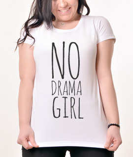 Zenska Rules majica sa natpisom No Drama Girl- Proizvod