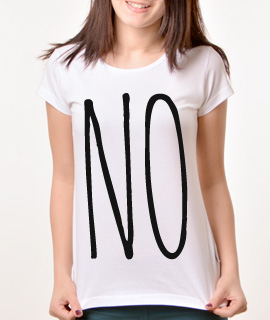 Zenska Rules majica sa natpisom No - Proizvod