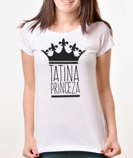 Zenska Rules majica sa natpisom Tatina Princeza - Proizvod