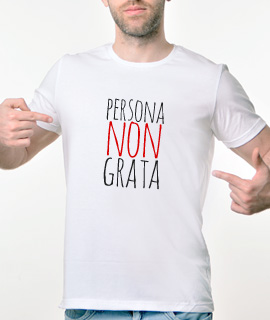 Muska Rules majica sa natpisom Persona Non Grata - Proizvod