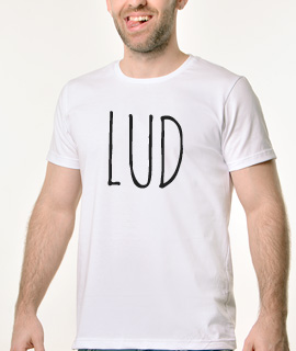Rules muska majica sa natpisom Lud - Proizvod