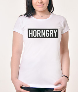 Zenska Rules majica sa natpisom Horngry-  Proizvod