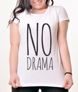 Zenska Rules majica sa natpisom No Drama - Proizvod