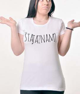 Zenska Rules majica sa natpisom Sta Ja Znam - Proizvod