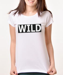 Zenska Rules majica sa natpisom Wild - Proizvod